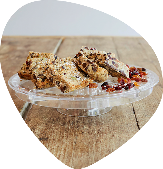 Granola Bar - Stollen (571x591), Png Download