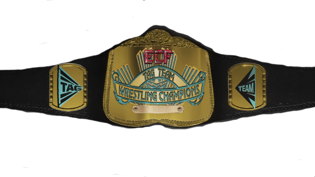 Ecf Tag Team Championship - Emblem (1100x619), Png Download
