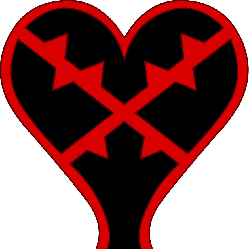 Jeremiah Jackson - Kingdom Hearts Heartless Symbol (865x865), Png Download