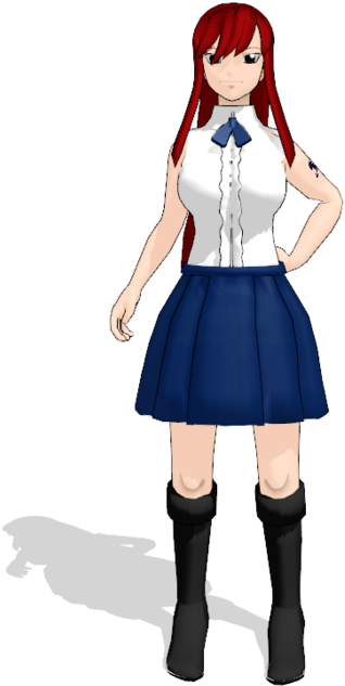Source - - Female Fairy Tail Anime Costume (900x675), Png Download