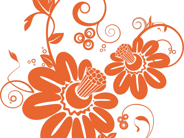 Abstract Flower Png Transparent Images - Floral Pattern Png Transparent (640x480), Png Download