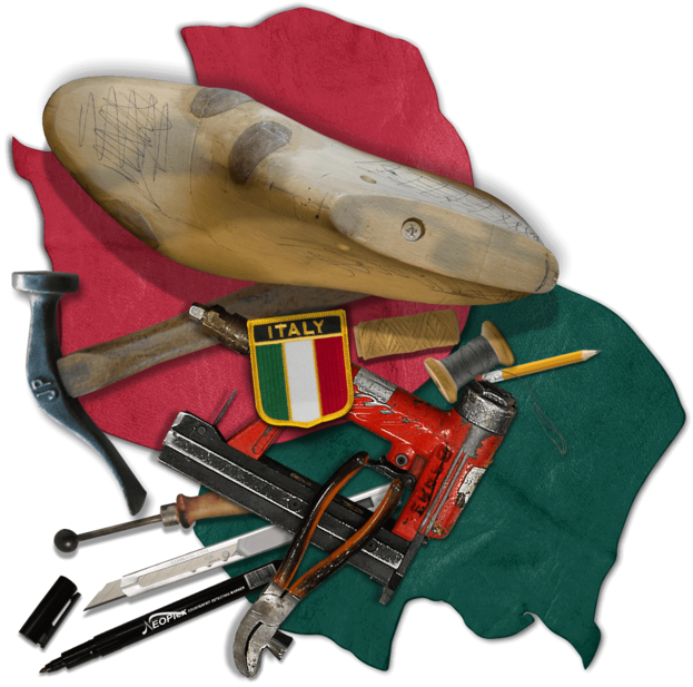 All Custom Shoes Are Handmade By Master Italian Craftsman - Metalworking Hand Tool (623x617), Png Download