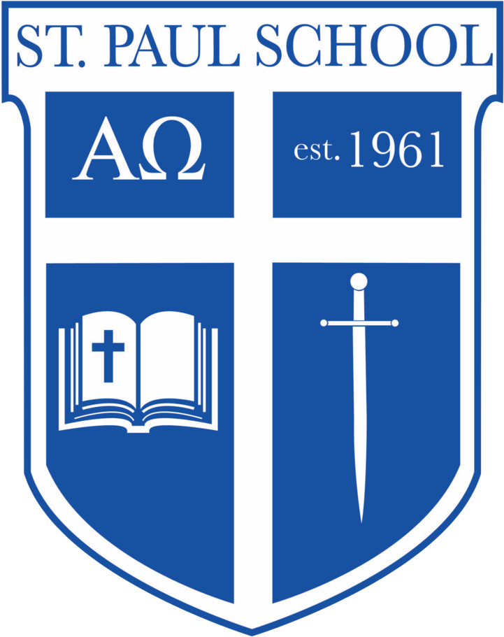 Paul Shield Logo - St Paul School Westerville (1000x1070), Png Download