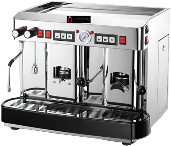 Cecilia 2 Red Cup 1 Copy - La Piccola Coffee Machine (575x588), Png Download
