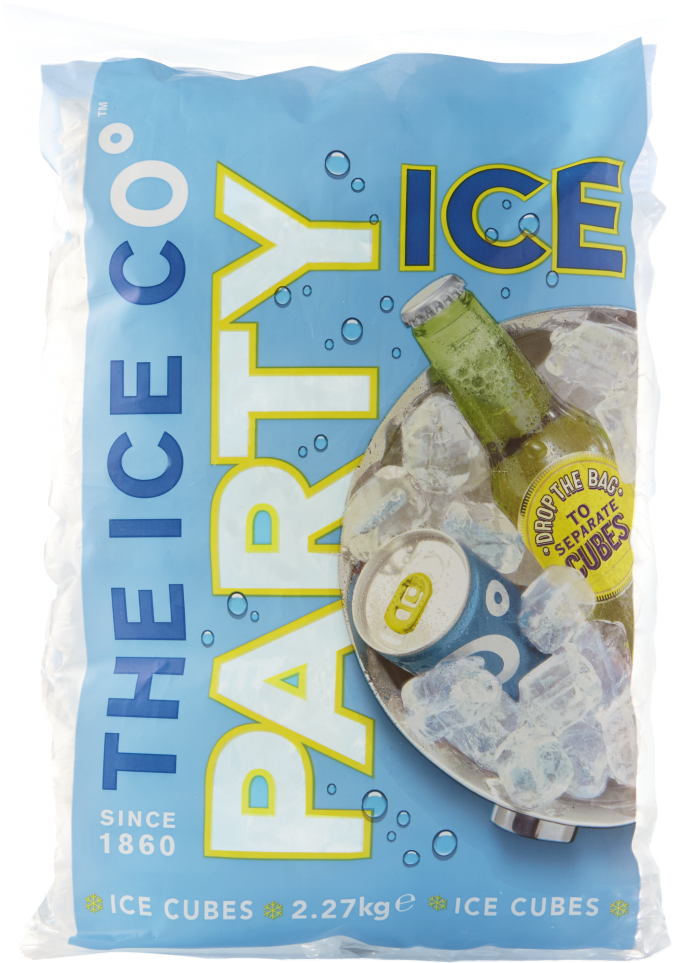 M3 Distribution The Ice Company Party Ice Cubes - Laundry Supply (1000x1119), Png Download