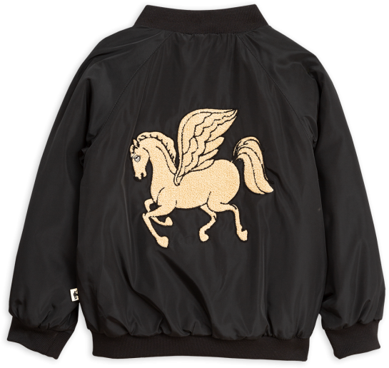 Mini Rodini Black Swan Puffer Jacket (786x786), Png Download