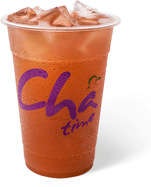 Strawberry Black Tea Chatime (755x951), Png Download
