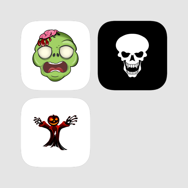 Halloween Monster Bundle 9 - Skull (630x630), Png Download