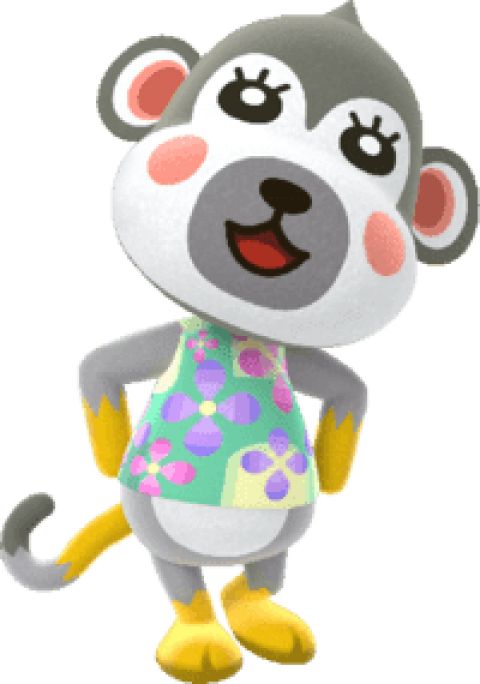 Free Png Download Animal Crossing Shari Png Images - Animal Crossing Pocket Camp Shari (480x684), Png Download