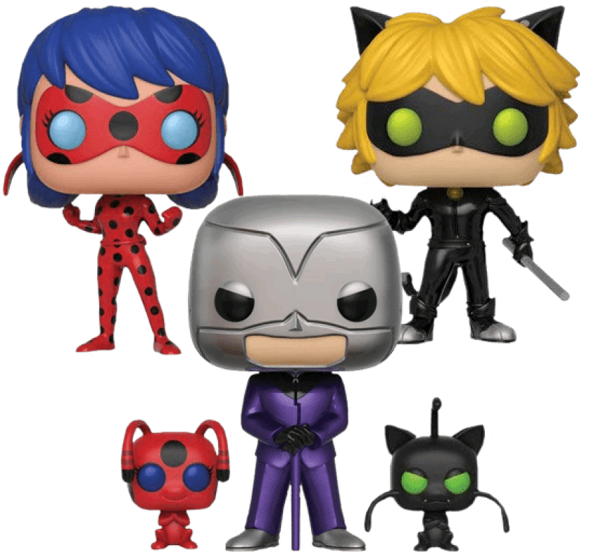 Free Png Download Tales Of Ladybug & Cat Noir - Miraculous Ladybug Funko Pop (850x798), Png Download