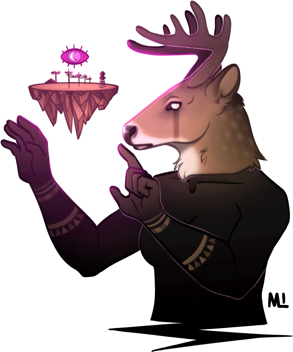 Go To Link - Illustration (1280x1403), Png Download