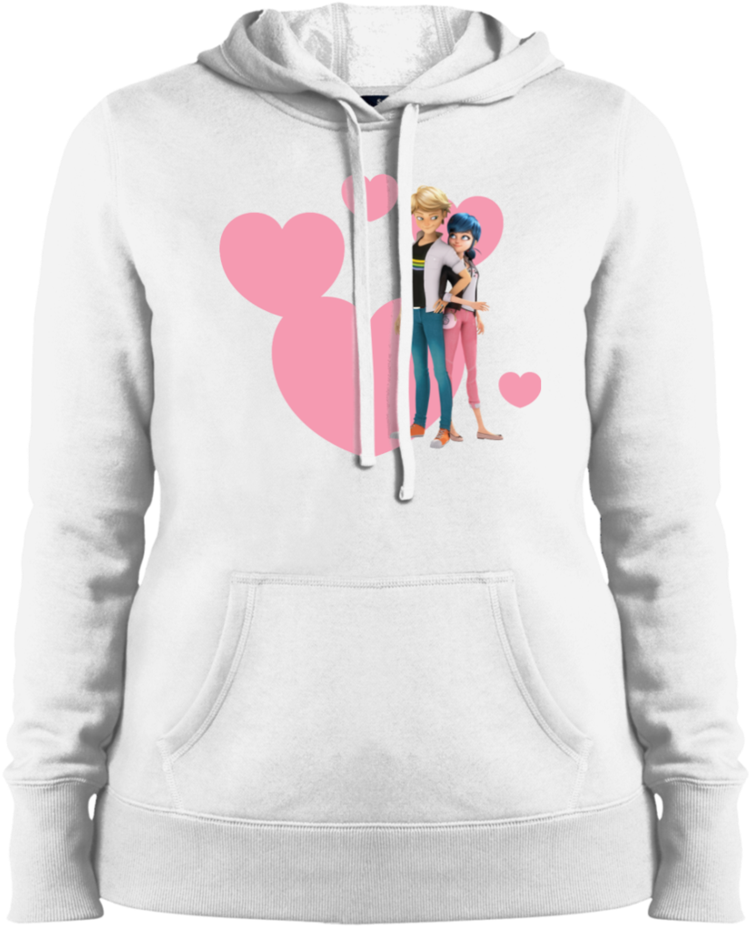 Ladies Pullover Hooded Sweatshirt - Sweatshirt (1024x1024), Png Download