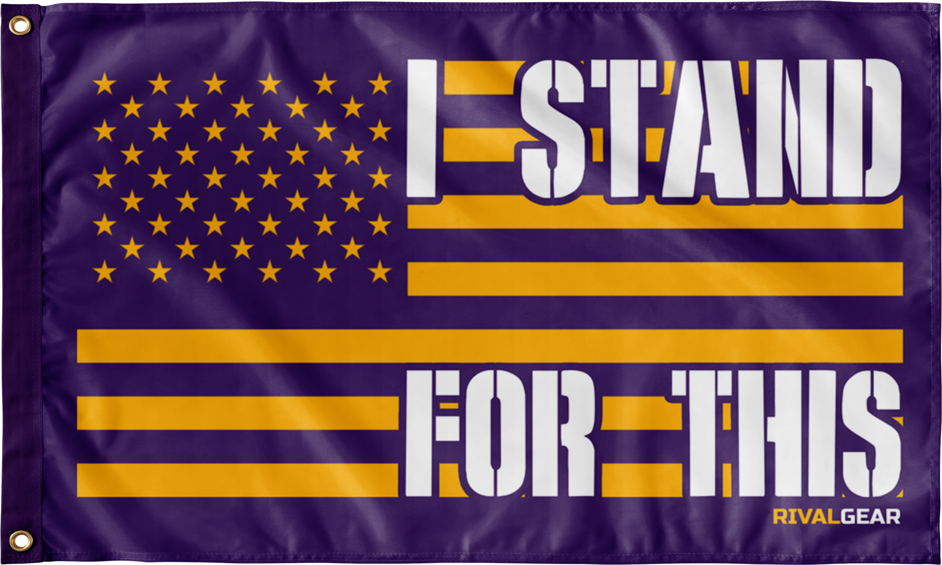 Minnesota Football One-sided Wall Flag, I Stand For - Banner (2000x2000), Png Download