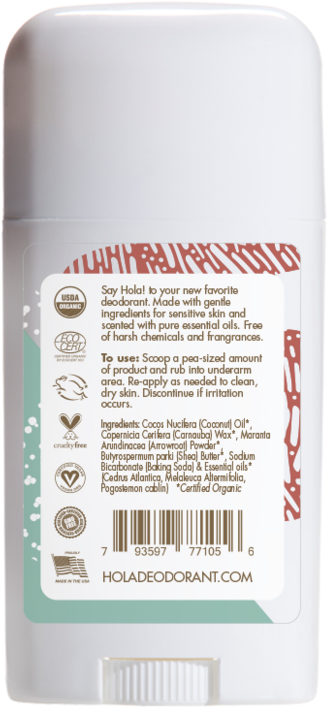 Tea Tree Cedar Stick 71g - Plastic Bottle (1024x1024), Png Download