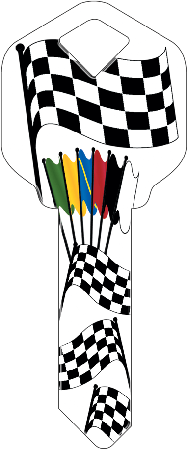 Hk16- Racing Flags (480x997), Png Download