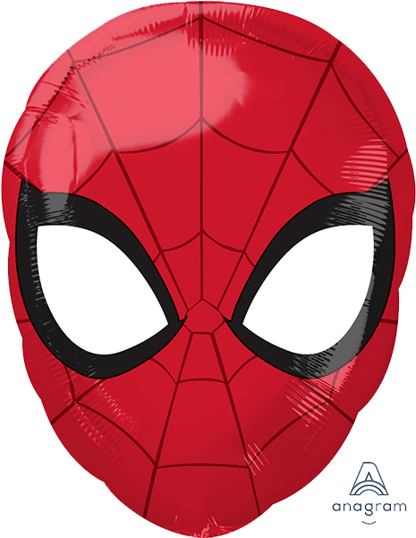 Spider-man Animated Balloon - Cabeza De Spiderman (600x600), Png Download