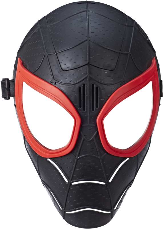 Spider Man Into The Spider Verse - Miles Morales Spiderman Mask (900x900), Png Download
