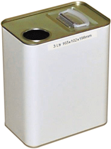 Olive Oil Tins/cans - 5l Olive Oil Can (584x584), Png Download