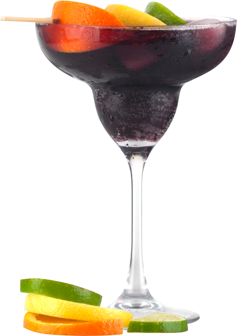 Sandara Sangria With Fruit Photo - Classic Cocktail (1482x1758), Png Download