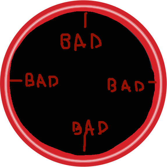 Clock Face - Red Clock - Georgetown University (574x574), Png Download