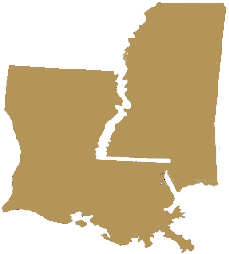 Gulf States Pga Gulf States Pga - Mississippi And Louisiana States (825x903), Png Download