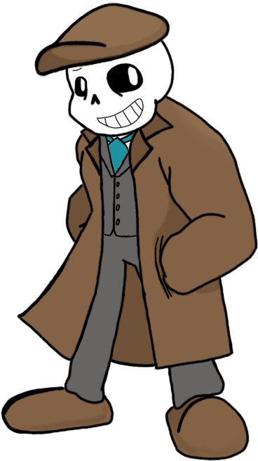 I Am Sans - Cartoon (465x719), Png Download
