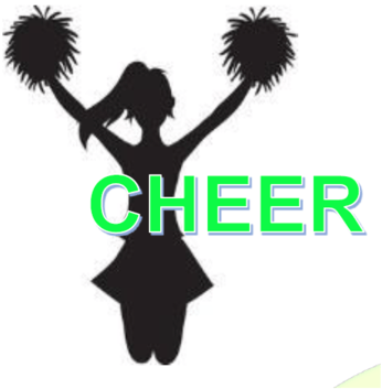 Cheer Silhouette Svg (587x600), Png Download