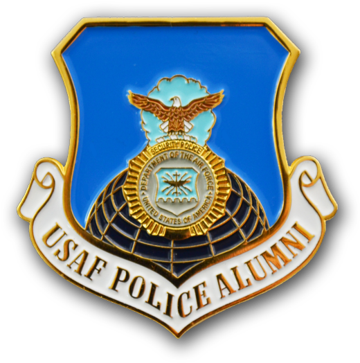 Usaf Police Alumni Association - Badge (640x640), Png Download