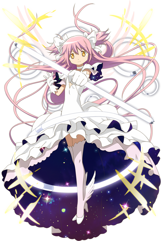 Kaname Madoka And Ultimate Madoka - Illustration (537x803), Png Download