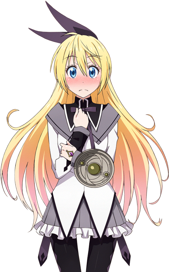 Kirisaki Homura,homura Akemi,mahou - Kirisaki Chitoge (676x972), Png Download