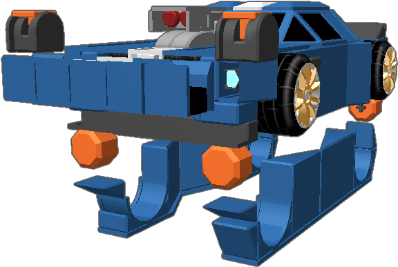Part Of The Rocket League Series - Model Car (768x768), Png Download