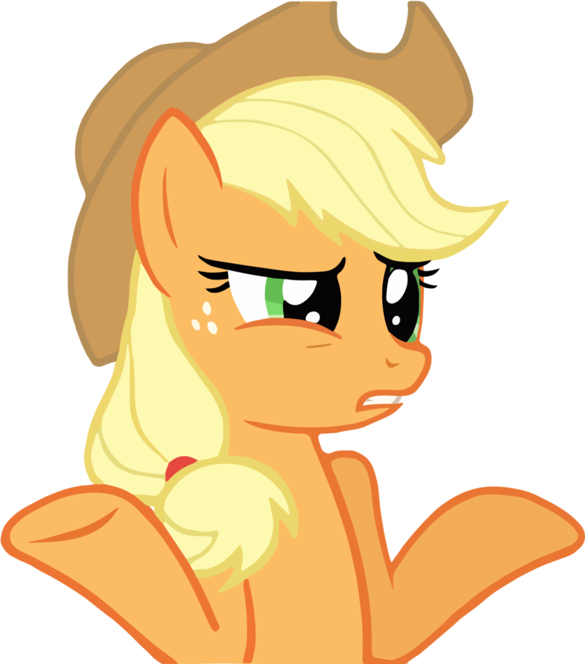 For Those Curious About How The Cider And Juice Swap - Applejack Mlp (839x952), Png Download