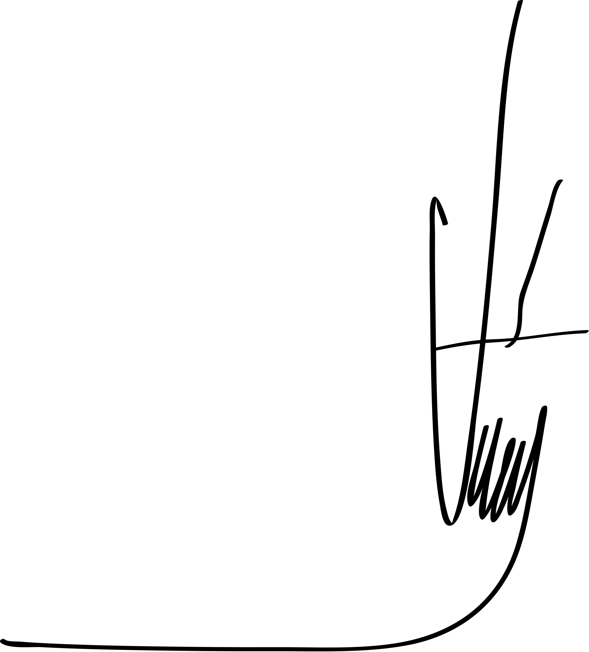 Open - Firma De Hugo Chavez Png (2000x2214), Png Download