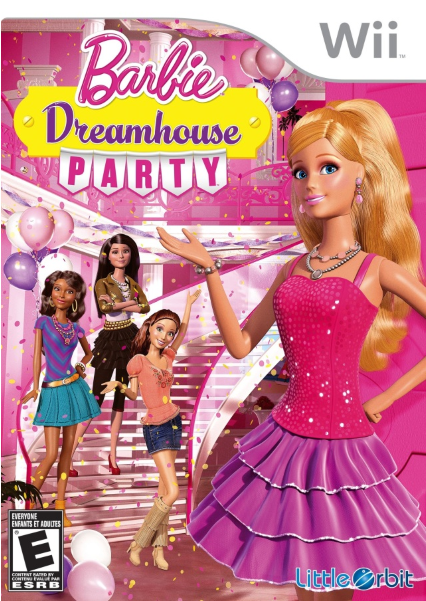 Barbie Dreamhouse Party Wii (600x600), Png Download