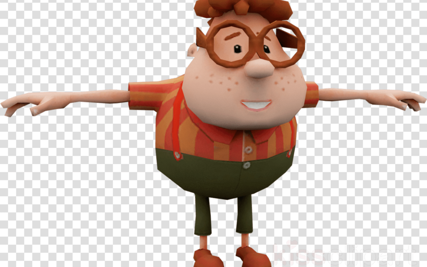 Clipart Resolution 1085*736 T Pose Dank Clipart Carl - Carl Wheezer T Pose Png (1368x855), Png Download