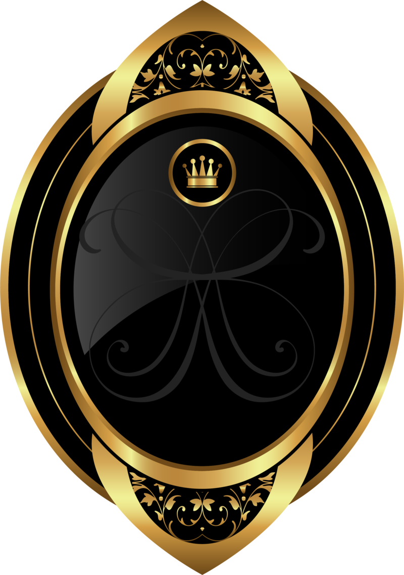 Painted Golden Crown Hand Free Clipart Hq - Circle (800x1137), Png Download