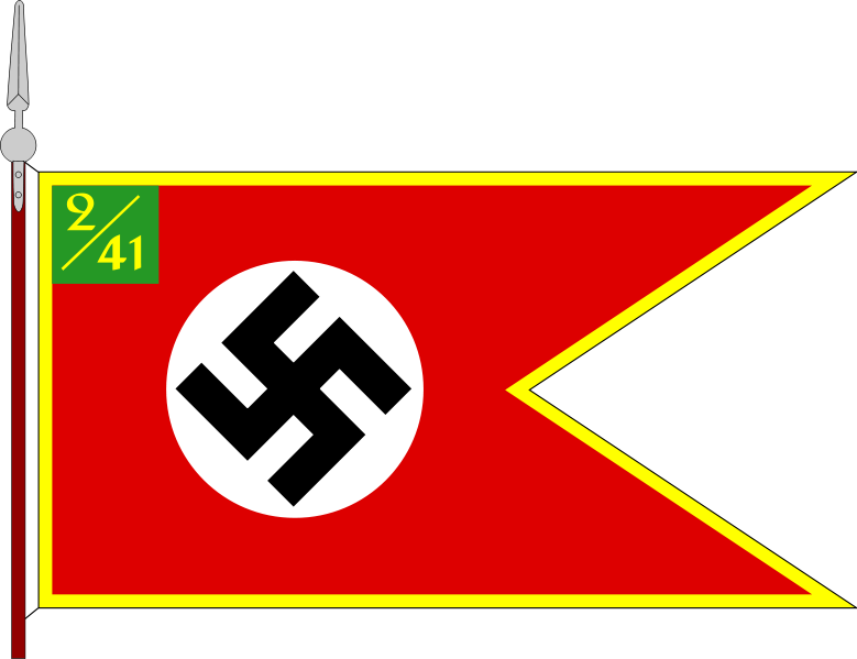 Storm Flag Of A Sa Mounted Company - Symbols Of Destruction And Creation (779x599), Png Download