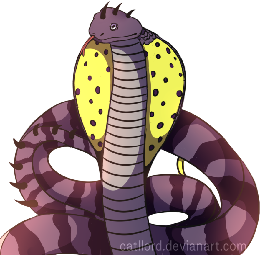 King Cobra Clipart Anthro - Serpent (894x894), Png Download