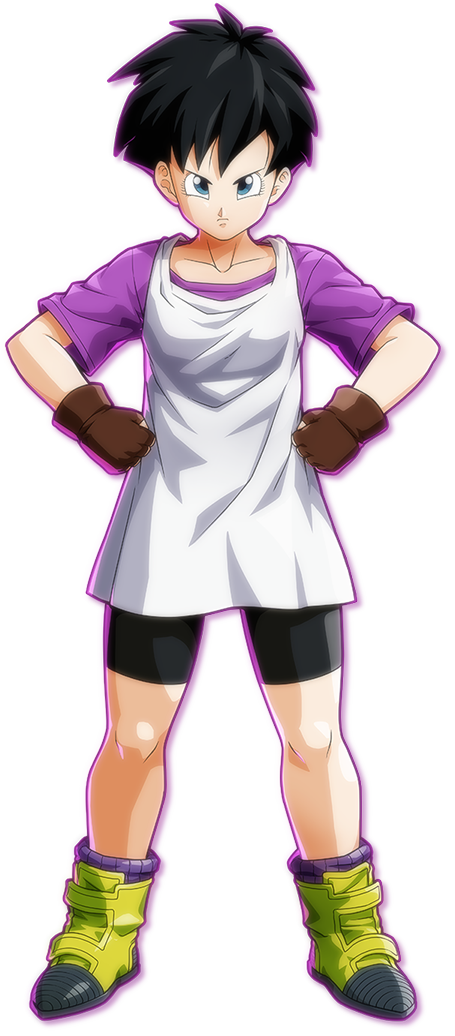 Videl - Dragon Ball Fighterz Videl (455x1036), Png Download