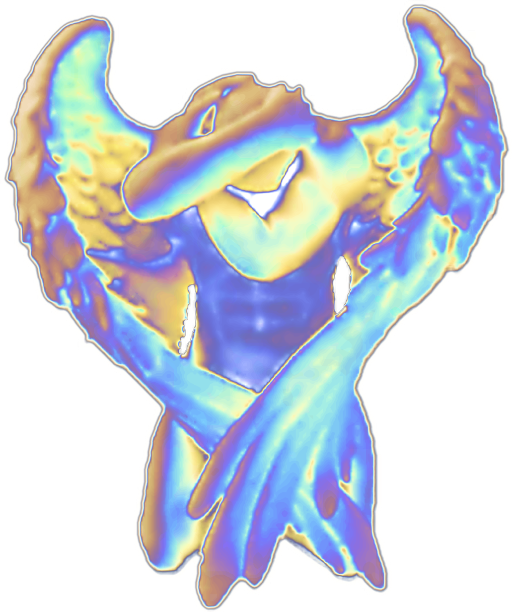 #holo #holographic #vaporwave #aesthetic #tumblr #png (1280x1280), Png Download