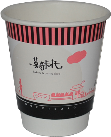 Download 10oz Double Insulated Paper Cups - Cup - Full Size PNG Image ...