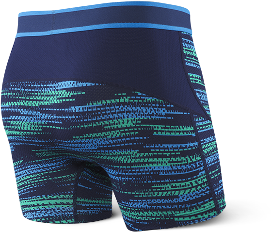 Blue Road Runner Kinetic Boxer Brief - Board Short (1500x1143), Png Download