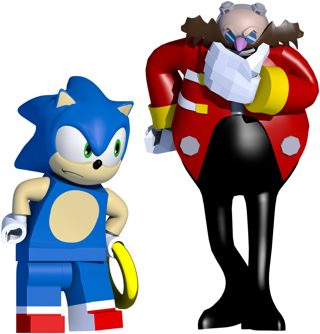 Thelombax51 - Lego Eggman (1140x1200), Png Download
