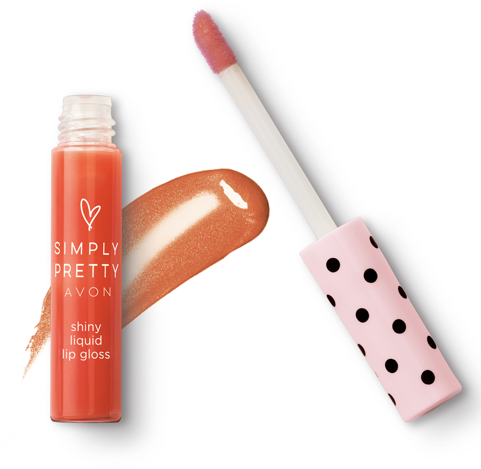 Simply Pretty Shiny Liquid Lip Gloss 3ml - Avon Simply Pretty New Product (1024x1024), Png Download