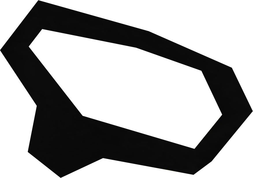 Left Eyepatch - Paper (876x617), Png Download