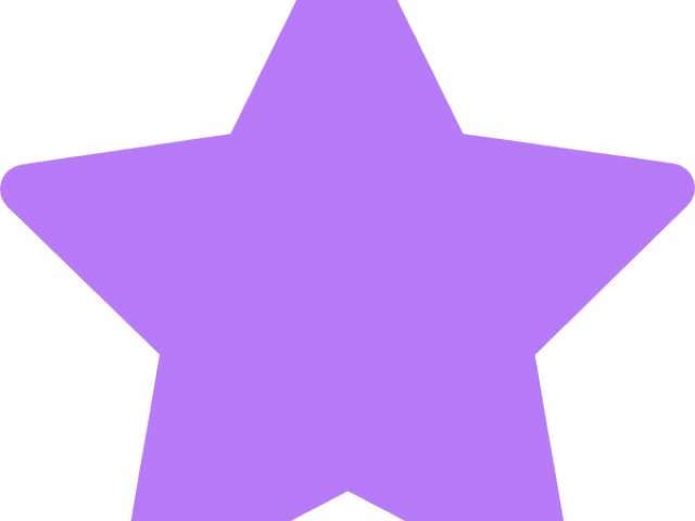 Starburst Clipart Round Star - Neon Star Clipart (640x480), Png Download