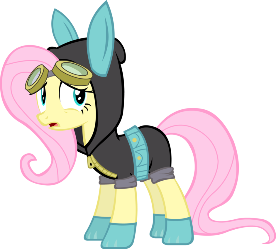 Reference Pic - Ifmhyjpng - Fluttershy Dangerous Mission Outfit (941x849), Png Download