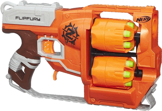Pistolas Nerf Zombies Strike (600x600), Png Download