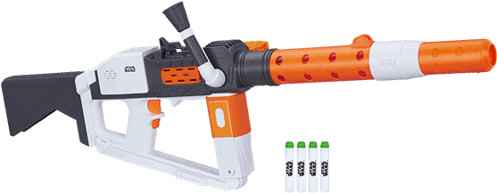 First Order Stormtrooper Deluxe Nerf Blaster - Nerf Star Wars Blaster (600x600), Png Download