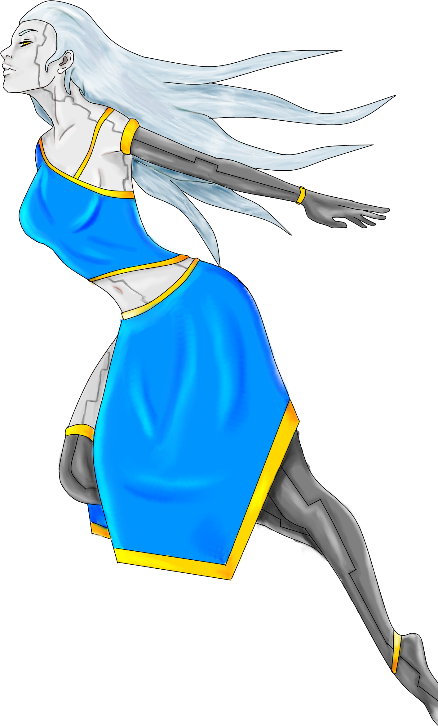 Fra16 Official Art - Cartoon (1430x2467), Png Download